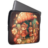 Zwei niedliche Mädchen Elfen Laptopschutzhülle (Vorne Rechts)