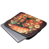 Zwei niedliche Mädchen Elfen Laptopschutzhülle (Vorne Knopf)