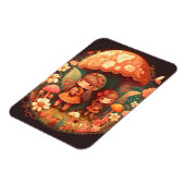 Zwei niedliche Mädchen Elfen Magnet (Linke Seite)