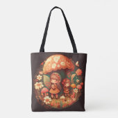 Zwei niedliche Mädchen Elfen Tasche (Rückseite)