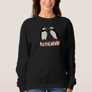 Zwei Niedliche Puffsänger aus Reykjavík Island 1 Sweatshirt