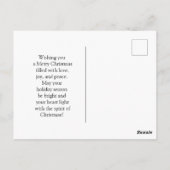 Zwei Niedliche Schafe Postkarte (Rückseite)