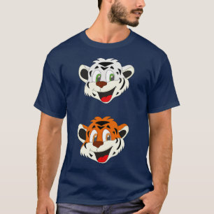 Zwei Niedliche Tiger T-Shirt