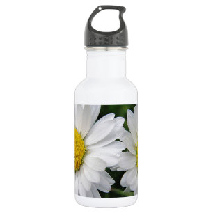 Zwei niedliche, weiße Molkereien Trinkflasche