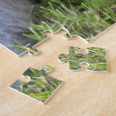 Zwei niedliches Baby-graue Puzzle (Seite)