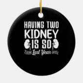 Zwei Nieren zu haben ist so im letzten Jahr Nieren Keramik Ornament (Hinten)