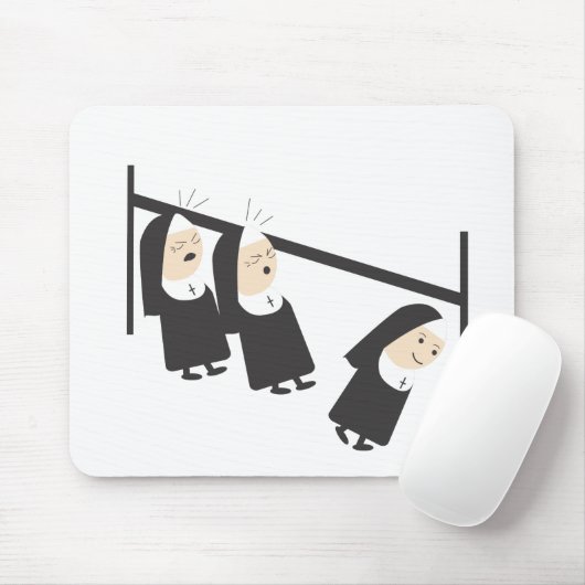 Zwei Nonnen… Mousepad (Mit Mouse)