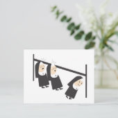 Zwei Nonnen... Postkarte (Stehend Vorderseite)