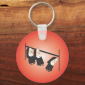 Zwei Nonnen... Schlüsselanhänger (Vorderseite)