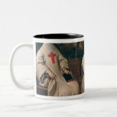 Zwei Nonnen Zweifarbige Tasse (Links)