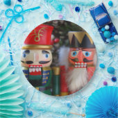 Zwei Nussknacker Pappteller (Party)