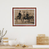 Zwei O'Keefe-Jungen auf Eseln (40040) Poster (Küche)