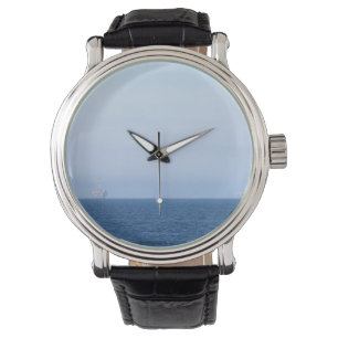 Zwei Ölplattformen Armbanduhr