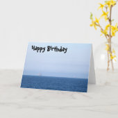 Zwei Ölringe Karte (Gelbe Blume)