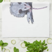 "Zwei Opossum-" Tuch (Gefaltet)