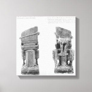 Zwei Organe Leinwanddruck