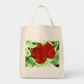 Zwei orientalische Poppies Blume Foto Tragetasche (Vorne)