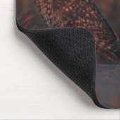 Zwei Owls auf Sand Mousepad (Ecke)