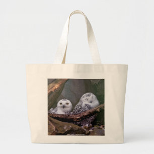 Zwei Owls Jumbo Stoffbeutel