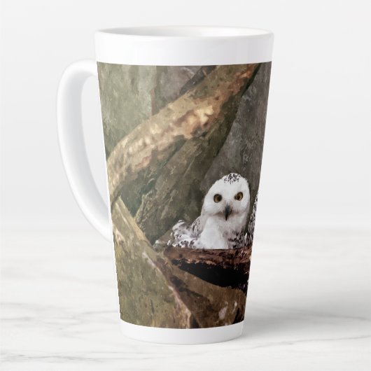 Zwei Owls Milchtasse (Linke Ecke)