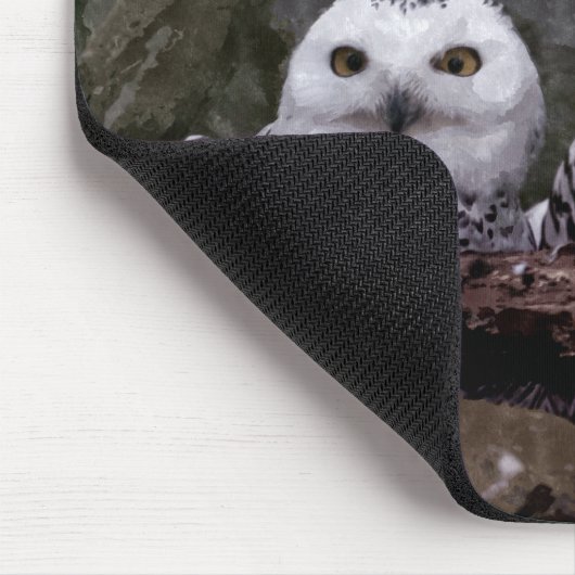 Zwei Owls Mousepad (Ecke)