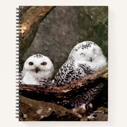 Zwei Owls Notizblock (Vorderseite)