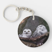 Zwei Owls Schlüsselanhänger (Vorderseite)