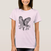 Zwei Owls T-Shirt (Vorderseite)