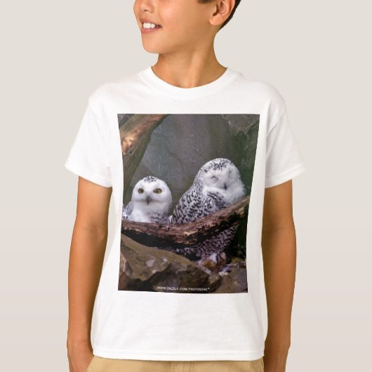 Zwei Owls T-Shirt (Vorderseite)