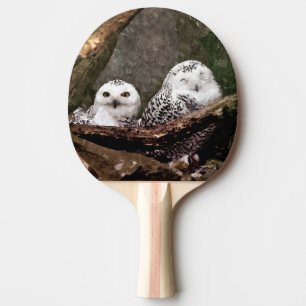 Zwei Owls Tischtennis Schläger