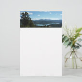 Zwei Ozeansee im Grand Teton Nationalpark Briefpapier (Stehend Vorderseite)