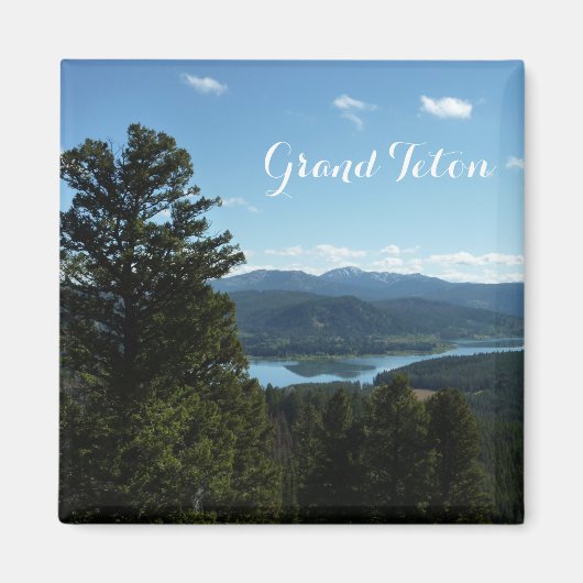 Zwei Ozeansee im Grand Teton Nationalpark Magnet (Vorne)