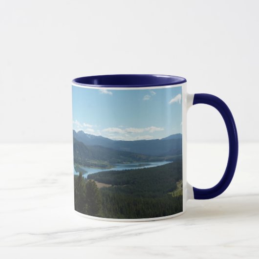 Zwei Ozeansee im Grand Teton Nationalpark Tasse (Rechts)