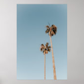 Zwei Palmen Poster (Vorne)
