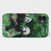 Zwei Pandas essen zusammen Bambus, Wolong Case-Mate iPhone Hülle (Rückseite (Horizontal))