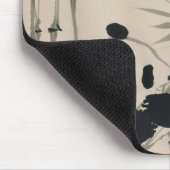 Zwei Pandas Mousepad (Ecke)