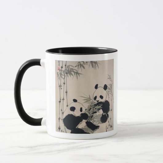 Zwei Pandas Tasse (Links)