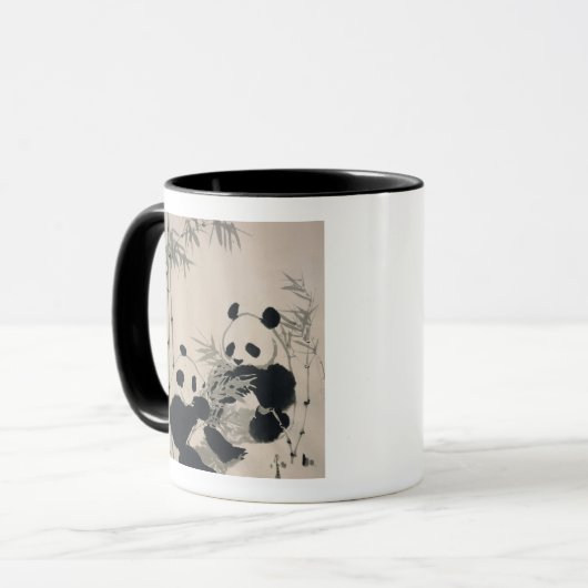 Zwei Pandas Tasse (Vorderseite Links)