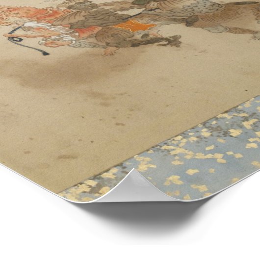 Zwei Panels von Scroll Poster (Ecke)