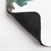 Zwei Panther Chameleons Nosy Be (Furcifer) Mousepad (Ecke)