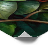 Zwei Papageien Poster (Ecke)