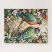 Zwei Papageien Puzzle (Horizontal)