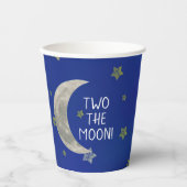 Zwei Papiertassen zum zweiten Mal Pappbecher (Vorderseite)