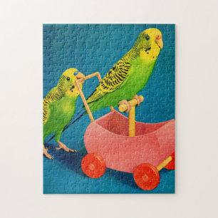 zwei Parakeets Puzzle