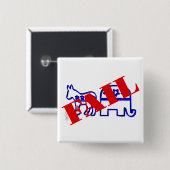 Zwei Party System Versagt Button (Vorne & Hinten)