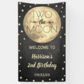 Zwei Party zum 2. Geburtstag Banner (Vertikal)