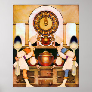 Zwei Pastry Cooks Poster