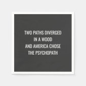 ZWEI PATHEN UNTERTEILT SERVIETTE (Vorderseite)