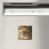 Zwei Pekingese Hunde. Magnet (In Situ (Geschirrspüler))