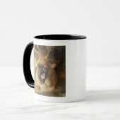Zwei Pekingese Hunde Tasse (Vorderseite Links)